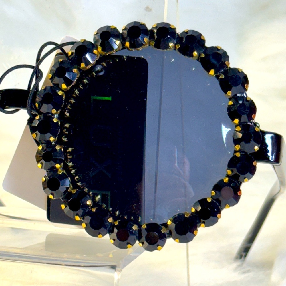 Oversized Frame Rhinestone Bling Glasses - Picture 2 of 6